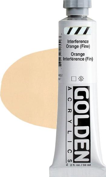 Golden Artist Colors Heavy Body Akrylová barva Interference Orange (Fin) 59 ml 1 ks