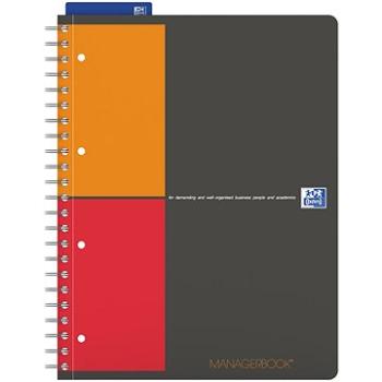 OXFORD International Managerbook A4+, 80 listů, linkovaný (400010756)