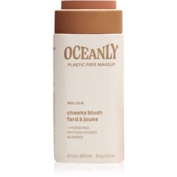 Attitude Oceanly Plastic Free Makeup tuhý bronzer odstín Golden 8.5 g