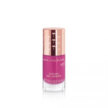 Naj-Oleari Oleo gel Nail Lacquer lak na nehty s gelovým efektem - 15 peony 8 ml