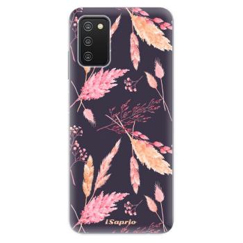 Odolné silikonové pouzdro iSaprio - Herbal Pattern - Samsung Galaxy A03s