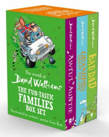 The World of David Walliams: Fun-Tastic Families Box Set