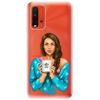 iSaprio Coffe Now - Brunette pro Xiaomi Redmi 9T (cofnobru-TPU3-Rmi9T)