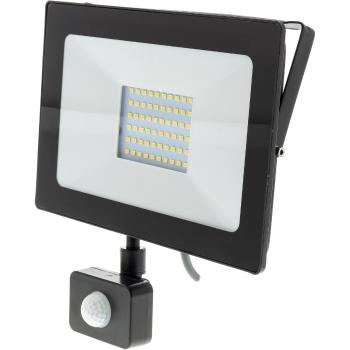 Retlux RSL 248 LED reflektor s PIR senzorem, 230 x 220 x 47 mm, 50 W, 4000 lm