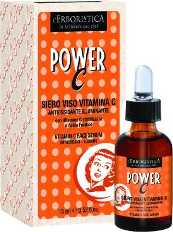 ERBORISTICA POWER C - Pleťové sérum s vitamínom C a kyselinou ferulovou, rozjasňujúce, antioxidačné 15 ml