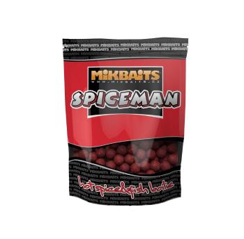 Mikbaits Boilie Spiceman Pikantní švestka - 24mm 1kg