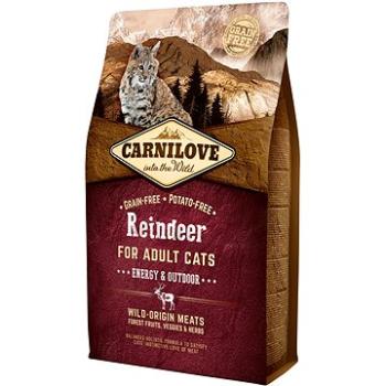 Carnilove reindeer for adult cats – energy & outdoor 2 kg (8595602512256)