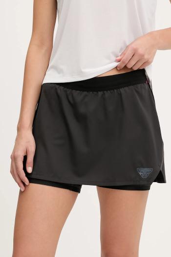 Športová sukňa Dynafit Alpine Pro 2in1 čierna farba, mini, áčkový strih, 08.0000071643