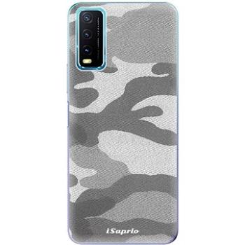 iSaprio Gray Camuflage 02 pro Vivo Y20s (graycam02-TPU3-vY20s)