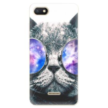 Odolné silikonové pouzdro iSaprio - Galaxy Cat - Xiaomi Redmi 6A