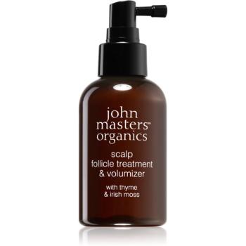 John Masters Organics Scalp Follicle Treatment & Volumizer sprej pro zdravý růst vlasů od kořínků 125 ml