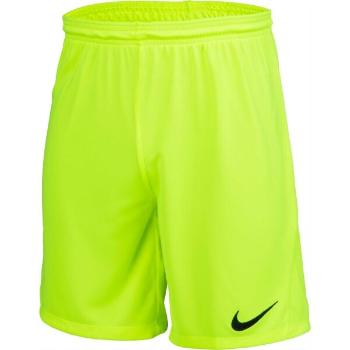 Nike DRI-FIT PARK 3 Pánské kraťasy, reflexní neon, velikost