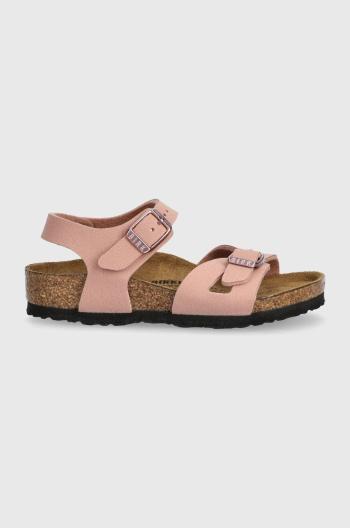 Dětské sandály Birkenstock Rio Kids BFBC růžová barva