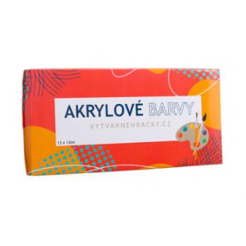 Akrylové barvy 12x12ml