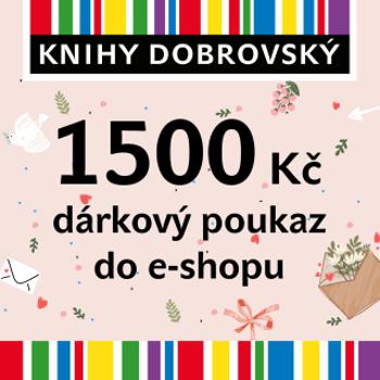 Valentýnská e-shopová dárková poukázka 1500 Kč