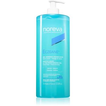 Noreva Eczeane Gentle Liquid Ultra-Moisturizing Gel sprchový gel na obličej a tělo 1000 ml
