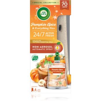 Air Wick Active Fresh Pumpkin Spice & Everything Nice automatický osvěžovač vzduchu s náplní 228 ml