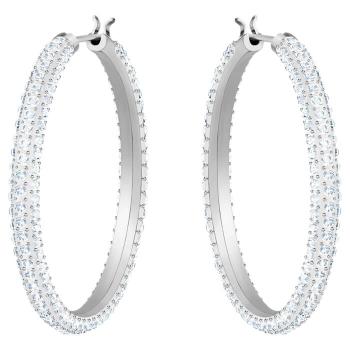 Swarovski Třpytivé kruhové náušnice Stone 5389432