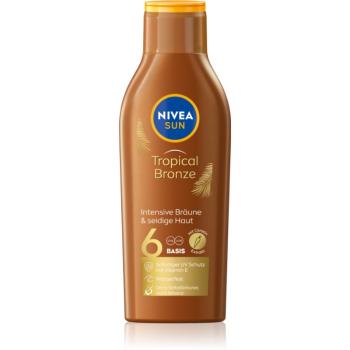 NIVEA SUN Tropical Bronze mléko na opalování s karotenem SPF 6 200 ml