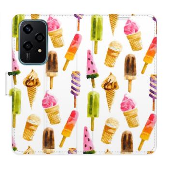 Flipové pouzdro iSaprio - Ice Cream Pattern - Honor 200 Lite