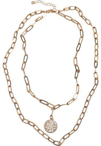 Urban Classics Love Basic Necklace gold - UNI