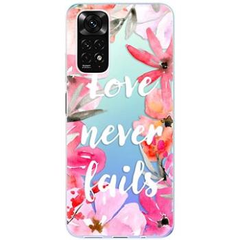 iSaprio Love Never Fails pro Xiaomi Redmi Note 11 / Note 11S (lonev-TPU3-RmN11s)