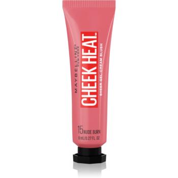 Maybelline Face Studio Cheek Heat krémová tvářenka odstín 15 Nude Burn 10 ml