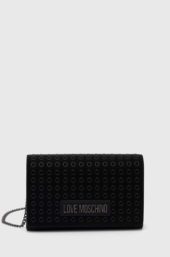 Kabelka Love Moschino černá barva, JC4063PP1LLH100A