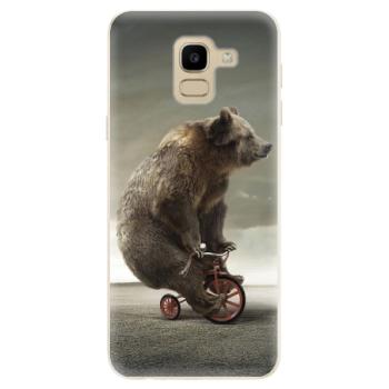 Odolné silikonové pouzdro iSaprio - Bear 01 - Samsung Galaxy J6