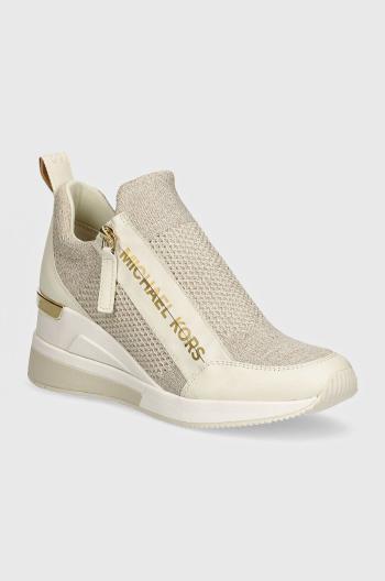 Sneakers boty MICHAEL Michael Kors Willis béžová barva, 43S3WIFS4D 104