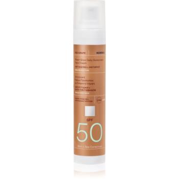 Korres Red Grape Sheer Glow opalovací krém pro rozjasnění pleti SPF 50 50 ml