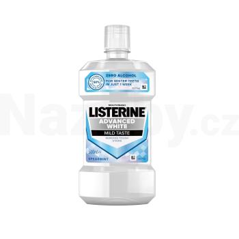 Listerine Advanced White Mild Taste ústní voda 500 ml