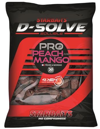 Starbaits rozpustné boilie d-solve boilies pro peach mango 2,5 kg 20 mm