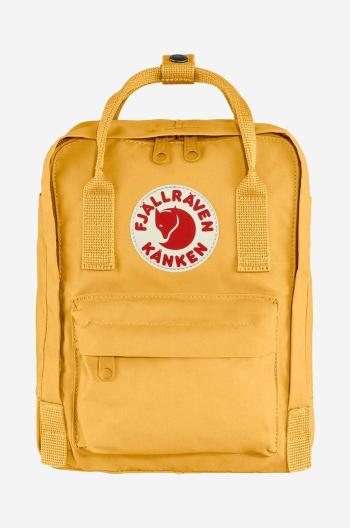 Batoh Fjallraven Kanken Mini žlutá barva, malý, s aplikací, F23561.160-160