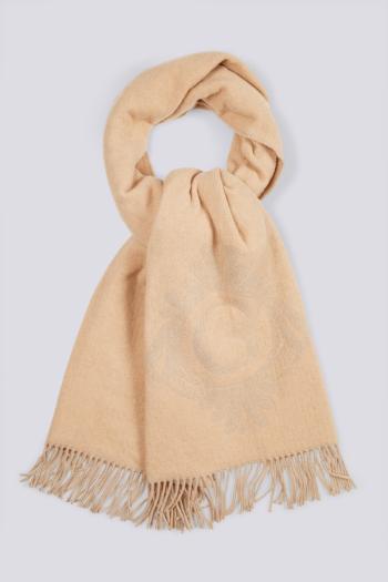 ŠÁLA GANT D1. G MONOGRAM SCARF TOFFEE BEIGE