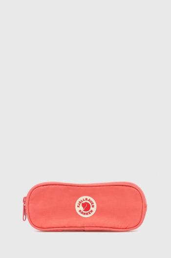 Penál Fjallraven Kanken Pen Case růžová barva, F23783