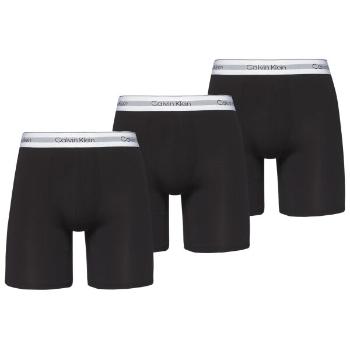 Calvin Klein MODERN AIR 3PK Pánské boxerky, černá, velikost