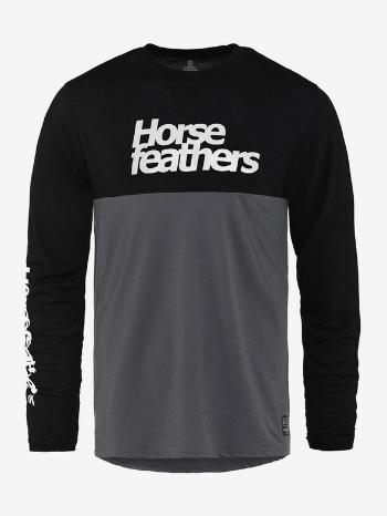 Horsefeathers Bike Fury LS Triko Šedá