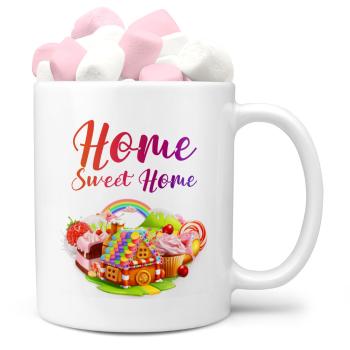 Hrnek Home sweet home – candy (Náplň hrníčku: Marshmallow)