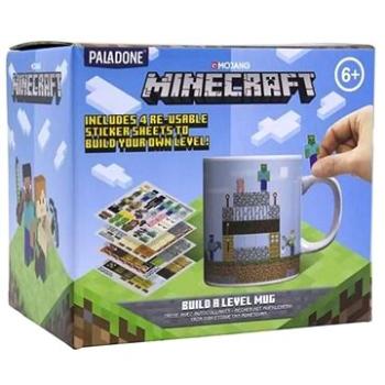 Minecraft - Build a Level - hrnek s nálepkami (5055964743772)