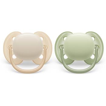 Philips Avent Ultrasoft Premium 0-6m dudlík Neutral Boy 2 ks