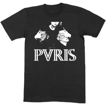 Pvris tričko Hands Čierna XL