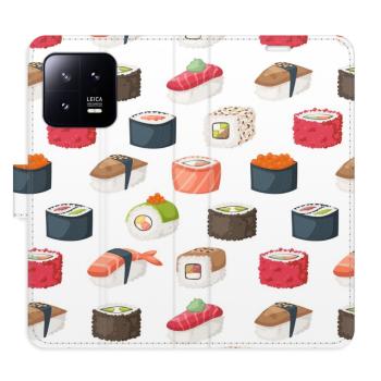 Flipové pouzdro iSaprio - Sushi Pattern 02 - Xiaomi 13