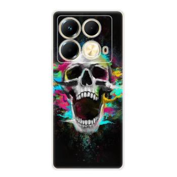 Odolné silikonové pouzdro iSaprio - Skull in Colors - Infinix Note 40