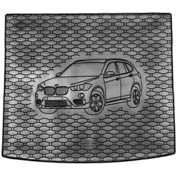 ACI BMW X1 F48, 15- gumová vložka do kufru s ilustrací vozu černá (0684X01C)