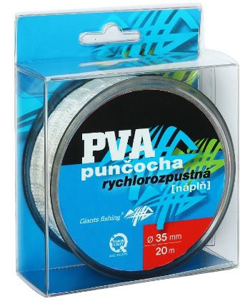 Giants fishing pva náhradní punčocha mesh fast melt refill 20 m - 35 mm