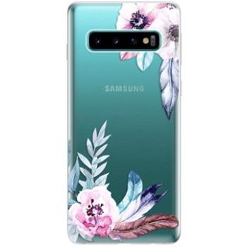 iSaprio Flower Pattern 04 pro Samsung Galaxy S10 (flopat04-TPU-gS10)