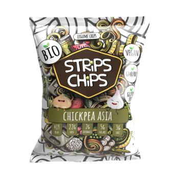 Krekry luštěninové Asia 90 g BIO   STRIPS CHIPS