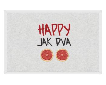 Rohožka Happy jak dva grepy