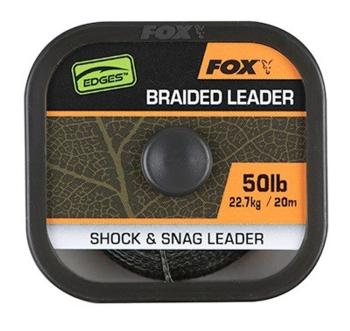 Fox Návazcová Šňůrka Naturals Braided Leader 20 m - 50lb